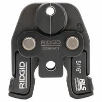 RIDGID Cordless Press Tool Jaw: 5/16 in Pipe, Copper, For RLS Press, Compact Tool Types (MPN 55113)