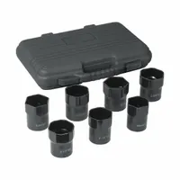 OTC Drive Socket Set: 1/2 in Drive Size, 7 Pieces, (7) 6-Point, Black Oxide (MPN 4542)