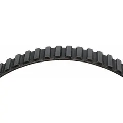 The DAYCO 95082 is a timing belt and metric V-belt belt with a 714 mm effective length, reinforced with fiberglass cord. It is used in automotive engine systems to synchronize camshaft and crankshaft rotation for precise timing and power transmission.