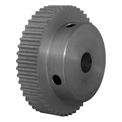 Dayton Timing Pulley: Modified Curvilinear, Fixed, For GT Timing Belt Section - GT Section Fixed-Bore Timing Pulleys with Hub