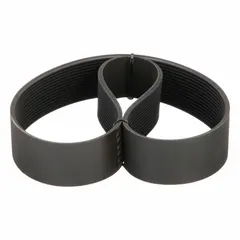 Replacement drive belt for masonry, tile, and concrete saws. Transfers power from the motor to the blade for cutting hard materials. Ensures proper tension and alignment for saw operation.