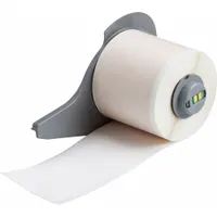 Wraparound Label: 2 in, 2 in x 50 ft, Polyimide, White (Matte) (MPN M7C-2000-472)