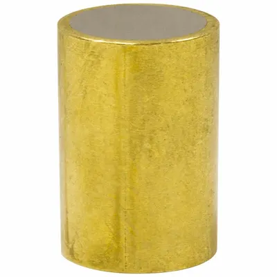 MAG-MATE Alnico Magnet: Encased, 0.5 in Thick, 1/4 in Outside Dia - Cylindrical Alnico Magnets