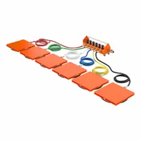 AEROGO Interconnect Hose: Air Caster System Hose, Yellow (MPN IE-QRPY-075-020)