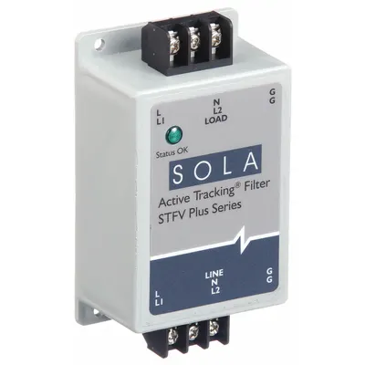 SOLAHD Surge Protection Device: Single Phase, 120V AC, 1 Poles, 2 + Ground Wires - Internal Surface-Mount SPDs