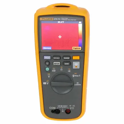 FLUKE Digital Multimeter: TRMS, CAT III 1000V/CAT IV 600V - Thermal Imaging Multimeters