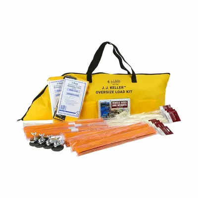 JJ KELLER Wide Load/Oversize Load Vehicle Banner - Traffic Flags