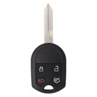 This keyless entry remote is designed for use in fleet and vehicle maintenance operations, providing remote locking and unlocking for compatible Ford vehicles. It helps streamline access control and reduce key management overhead. The remote supports standard keyless entry functions