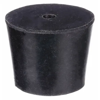 OEM Stopper: SBR Rubber, 5 Stopper Size, 23 mm Bottom Dia, 27 mm Top Dia, 25 mm Overall Ht - Rubber Stoppers