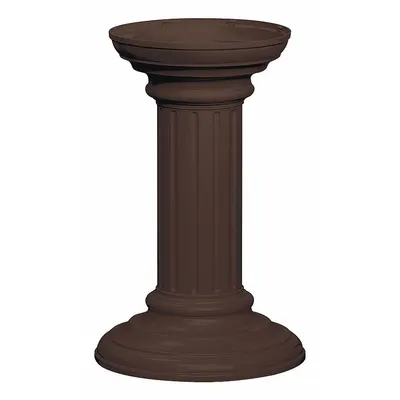 SALSBURY INDUSTRIES Pedestal: Aluminum, Powder Coated, Bolt Mounted - Mailbox Pedestals