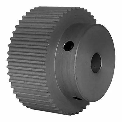 Dayton Timing Pulley: Modified Curvilinear, Fixed, For GT Timing Belt Section - GT Section Fixed-Bore Timing Pulleys with Hub