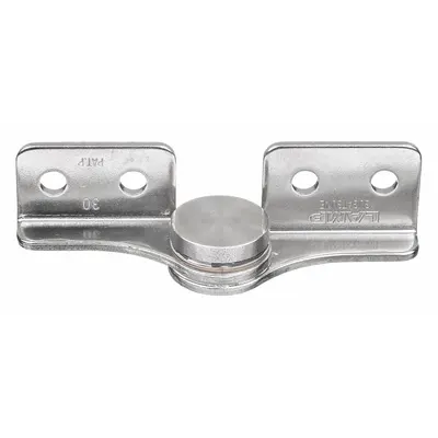 SUGATSUNE Torque Hinge HG-TA30L: Stainless Steel, 3/4 in Leaf Ht, 1 in Leaf Wd - Torque Hinges