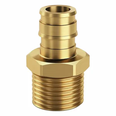 ZURN QEMC44GX Expansion Brass Barbed Tube Fitting - Expansion Brass Barbed Tube Fittings
