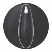 Replacement knob for Whirlpool ovens. Used to set temperature and cooking modes, restoring proper control functionality. Fits specific Whirlpool oven models