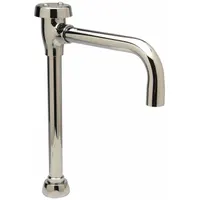 Atmospheric vacuum breaker spout for water media, constructed of rough brass with male NPT connections. Features 6-inch MNPT x MNPT pipe size. Suitable for backflow prevention in water supply systems. No freeze protection