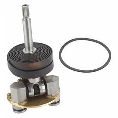 This valve repair kit includes a thermostatic control assembly for mixing valves. Compatible with TM-26-LF and TM-28 Series models. Operates within a temperature range of 65°F to 200°F. Used to restore temperature regulation in commercial or industrial water systems.