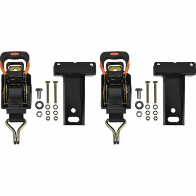 BUYERS PRODUCTS Truck Rack Mounted Tie Downs - Truck Rack Mounted Tie Dows