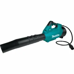 Battery-powered handheld blower delivering 622 cfm maximum air flow and 157 mph maximum air speed. Suitable for clearing leaves, grass clippings, and light debris from lawns, driveways, and worksites.