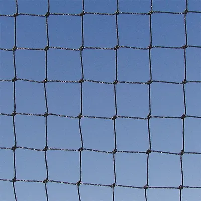 BIRD BARRIER Heavy Bird Control Netting, 2,500 sq ft, Black Polyethylene