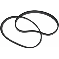 Replacement drive belt for upright vacuum cleaners, compatible with Hoover models using part C1660-900. Transfers motor power to the brush roll for carpet and floor cleaning. Type: 161295/59777/60680/C1660-900.