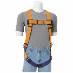 General-purpose rescue harness for fall protection and confined-space rescue. Designed for safe lifting, lowering, and suspension during work-at-height operations. Universal fit accommodates various body sizes.