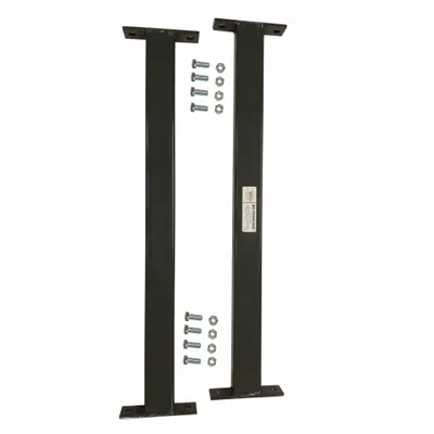 JARKE Medium-Duty Keyhole-Slot Cantilever Rack Brace - Medium-Duty Keyhole-Slot Cantilever Rack Braces