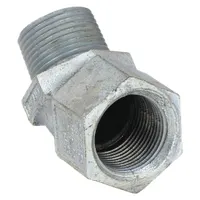 Elbow, 45 Degrees: Iron, Powder Coated, 3/4 in Trade Size, Female to Male, NPT (MPN MF-45-2MWW)
