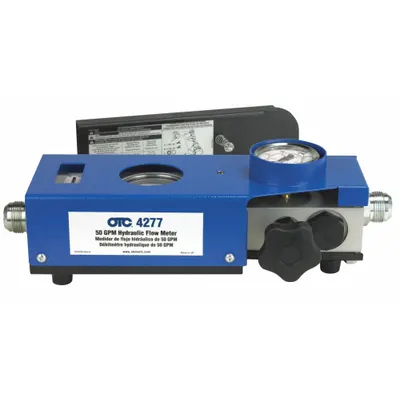 OTC 4277 Hydraulic Flow Meter, 1/2 in, 2 to 54 gpm - Hydraulic Flow Meters