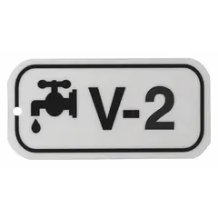 This V-2 style lockout tag is made of polystyrene plastic and printed in English. It is used in lockout/tagout procedures to indicate that equipment is under maintenance and must not be operated. The plastic construction resists moisture and tearing for repeated use in industrial environments.