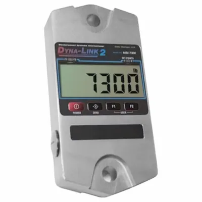MSI Crane Dynamometer: 50,000 lb Wt Capacity - Imperial, +/-0.1% Accuracy, 20 lb - Dynamometers