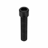 Socket Head Cap Screw: 5/16"-24 Thread Size, 1 1/2 in Lg, Std, Black Oxide, Alloy Steel, 100 PK (MPN 31F150KCS)