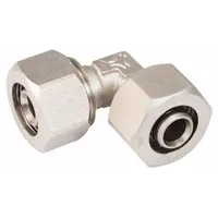 This brass compression tube fitting from RAPIDAIR features a Compression x Compression configuration with 5/8 in OD connections on both ends. It is used to join two tubes in compressed air systems, providing a secure, leak-resistant joint. Common in pneumatic circuits and industrial air lines