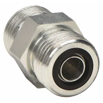 PARKER 6 HLO-S O-Ring Face Seal Steel Compression Fitting Union - O-Ring Face Seal Steel Compression Fittings