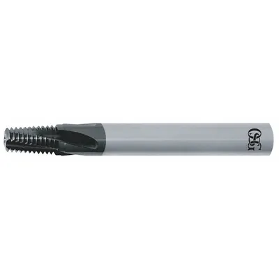 OSG Helical-Flute Thread Mill, 3/4"-14 NPTF, 4 Flute, EXO Coated Carbide - Helical-Flute Thread Mills for Stainless Steel & Super Alloys