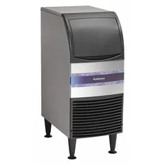 Air-cooled undercounter ice machine producing 119 lb of nugget ice per day. Measures 38 in Ht x 15 in Wd x 24 in Dp with a silver finish. Suitable for commercial kitchens, bars, and other foodservice settings requiring a compact ice maker.