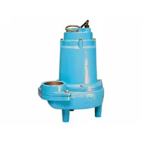 LITTLE GIANT Sewage Ejector Pump: Cast Iron, Single Phase, 1 hp, 200 to 208V AC, 35 ft Max. Head (MPN 16S-CIM)