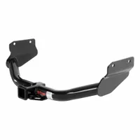 This Class III hitch is designed for the Jeep Grand Cherokee WK, mounting at the back of the vehicle without drilling. Constructed from carbon steel with a powder-coated finish, it offers a gross trailer weight capacity of 6,000 lb and a gross vehicle weight capacity of 6,000 lb. Suitable for towing trailers, boats, or campers