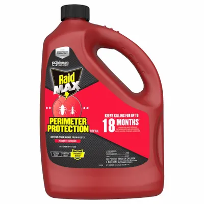 RAID Insect Killer: For Use On Flying and Crawling Insects, Bottle, 128 oz Container Size - Insecticides for Flying & Crawling Insects
