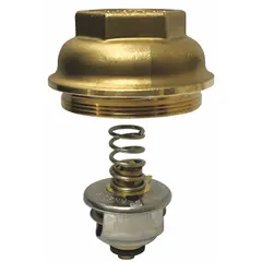 Thermostatic cage unit for steam traps, compatible with TS25 series. Used in industrial steam systems to discharge condensate and prevent steam loss. Direct replacement component for trap maintenance.