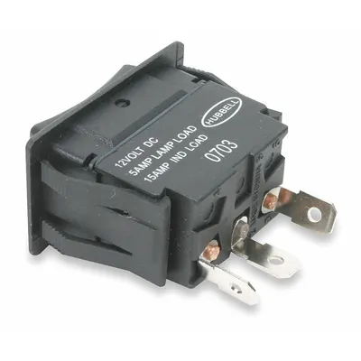 HUBBELL WIRING DEVICE-KELLEMS MR123MMSP General Purpose Rocker Switch - General Purpose Rocker Switches