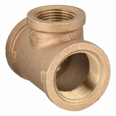 OEM Approved Vendor Threaded Brass Pipe Tee - Threaded Low-Pressure Pipe Fittings for Potable Water