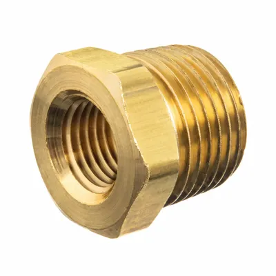 OEM APPROVED VENDOR Metal Pipe Straight, 4 in x 2 1/2 in, Class 125 Brass, 200 psi - Threaded Low-Pressure Pipe Fittings for Potable Water