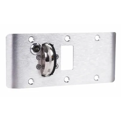 ACCURATE Double Lipped Strike Plate ADL-CEK-3 US26D - Double Lipped Strike Plates