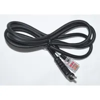 This cloning cable enables data transfer of radio settings between compatible Motorola two-way radios. It is designed for use with the VX-459 series and also supports VX-451 and VX-454 series models. The cable facilitates quick duplication of configurations without manual programming