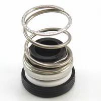 Mechanical seal designed to prevent fluid leakage between rotating shafts and stationary housings in HVACR equipment. Suitable for use in pumps, compressors, and agitators within commercial and industrial refrigeration, air conditioning, and heating systems