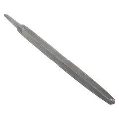 This double-cut square file features a second cut pattern and a safe edge for finishing square corners and internal edges without damaging adjacent surfaces. With an 8-inch length without tang and 5/16-inch width, it is suited for shaping, deburring, and fitting in metalworking and general industrial applications.
