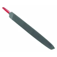 Machinists File: Triangular, Double-Cut, Smooth Cut, 6 in Lg without Tang, 7/16 in Wd, 7/16 in Thick (MPN 73517500)