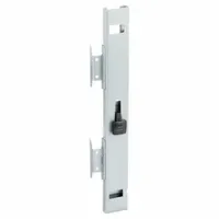 ABUS File Cabinet Locking Bar: Silver, 12 1/4 in Overall Ht, 7/8 in Overall Dp, 1 3/8 in Overall Wd (MPN ABUS File Bar 1 Ft)