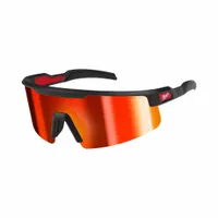 Full-frame safety glasses with padded comfort-fit design and scratch-resistant black frame. Red lenses enhance contrast in low-light or glare-heavy conditions. Suitable for machining, material handling, and general plant maintenance