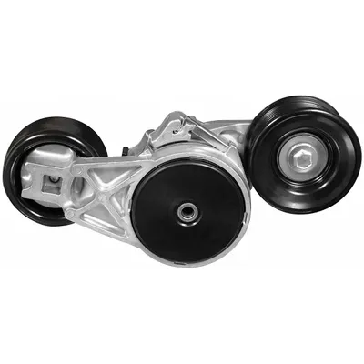 DAYCO 89313 Self-Adjusting Belt Tensioner, 2 Pulleys, 3 in Outside Dia - Vehicle Self-Adjusting Belt Tensioners